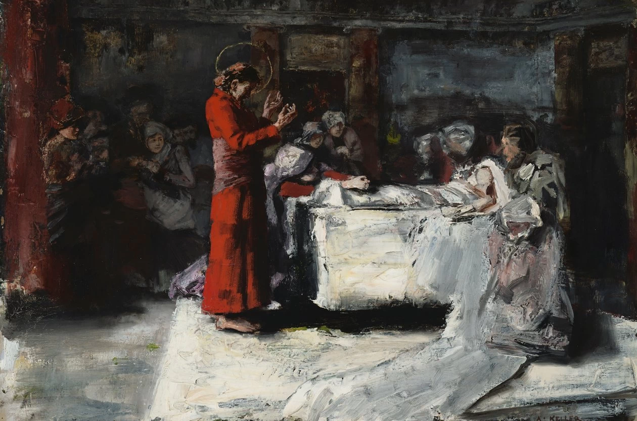 La resurrezione della figlia di Giairo - Städtische Galerie im Lenbachhaus und Kunstbau München